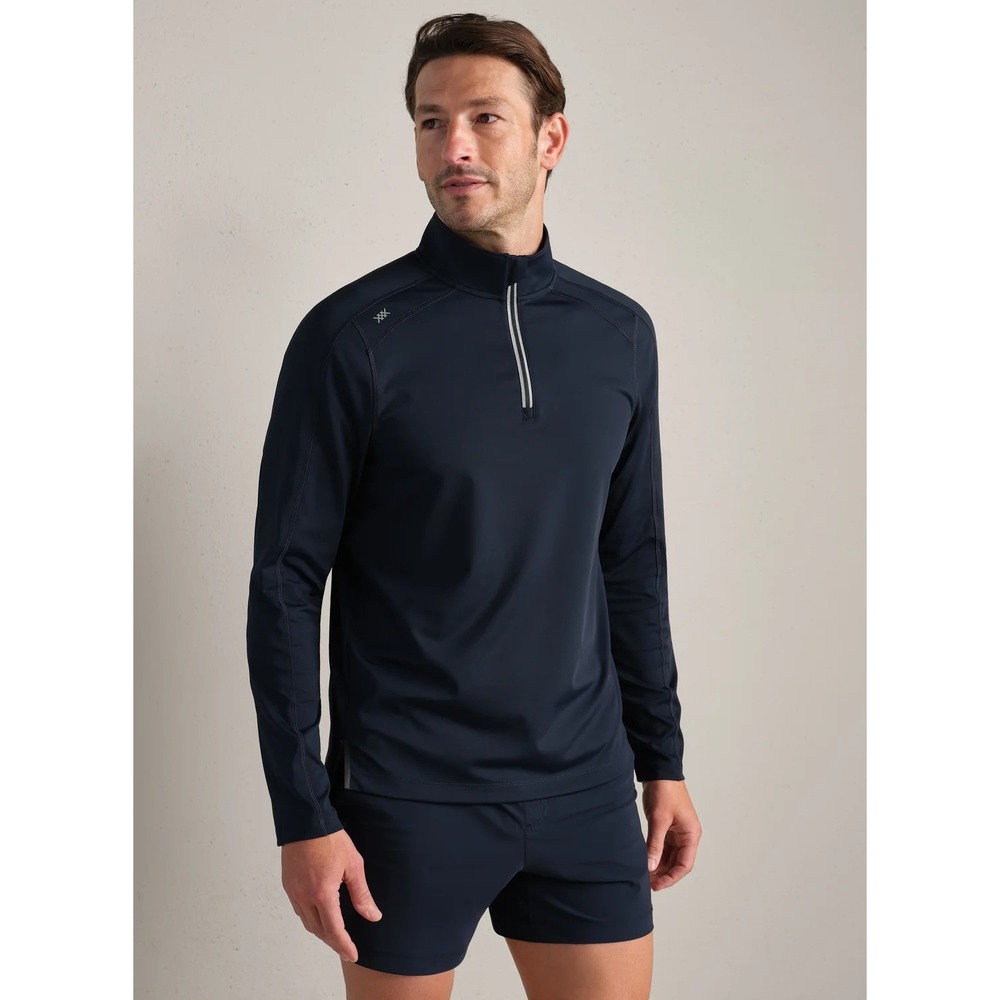Rhone Rise 1/4 Zip Pullover Mens Medium True Navy Performance 102798-404-M NWT